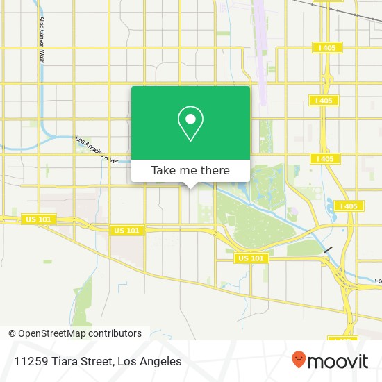 11259 Tiara Street map