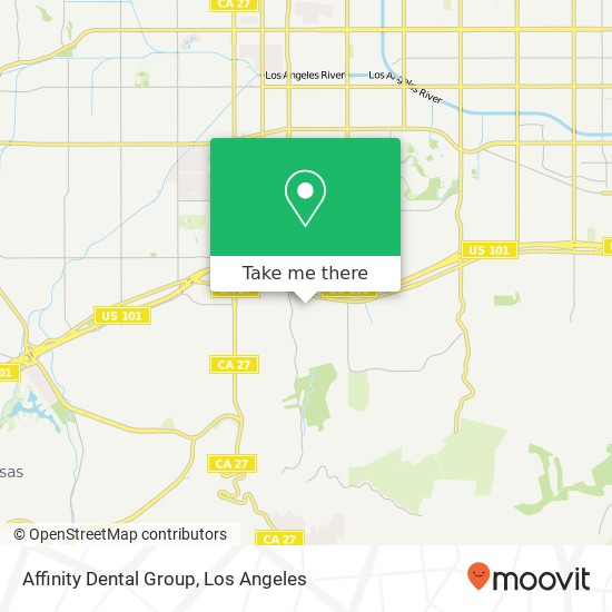 Affinity Dental Group map