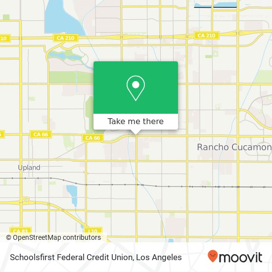 Mapa de Schoolsfirst Federal Credit Union