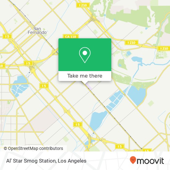 Al' Star Smog Station map