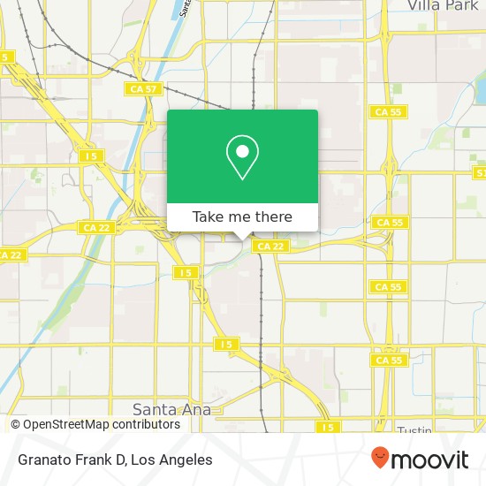 Granato Frank D map