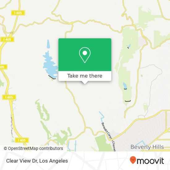 Clear View Dr map