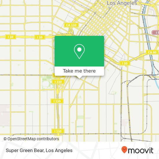 Super Green Bear map