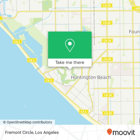 Fremont Circle map