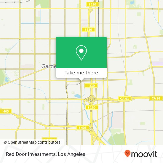 Red Door Investments map