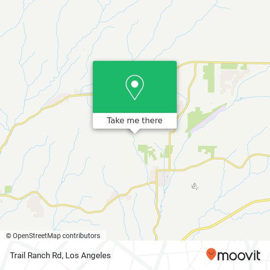 Trail Ranch Rd map
