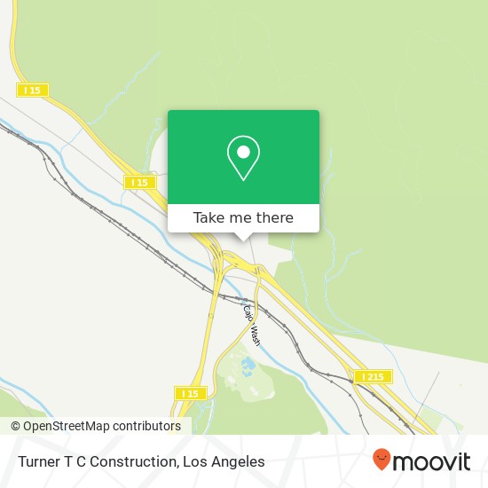 Mapa de Turner T C Construction