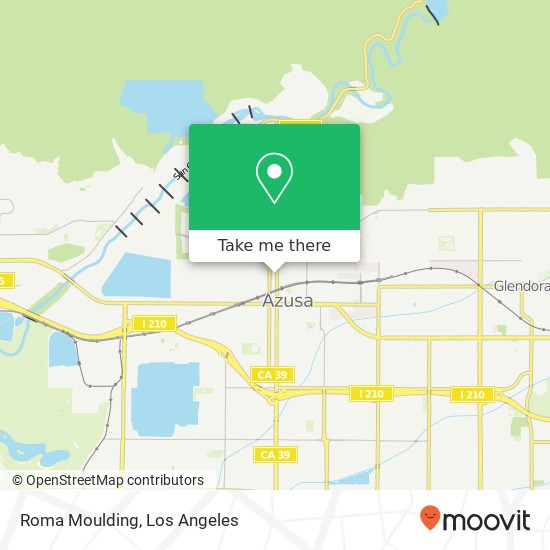 Roma Moulding map