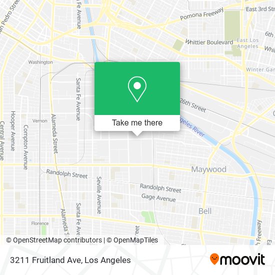 Mapa de 3211 Fruitland Ave