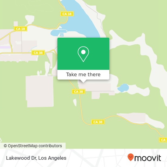 Lakewood Dr map