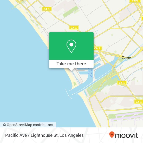 Mapa de Pacific Ave / Lighthouse St