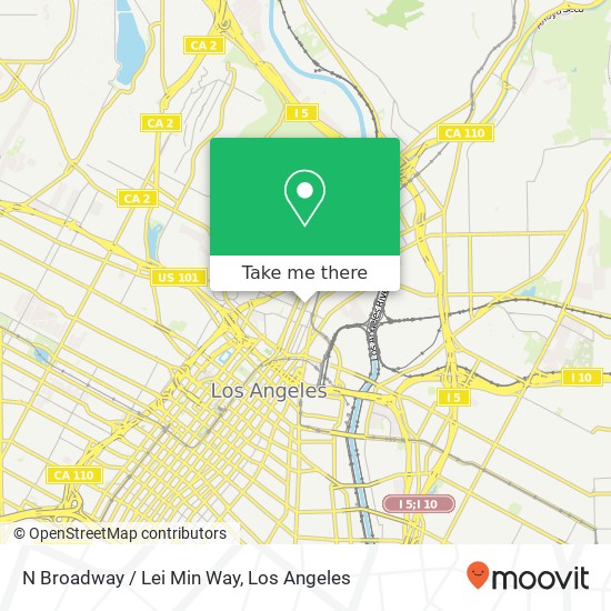 N Broadway / Lei Min Way map