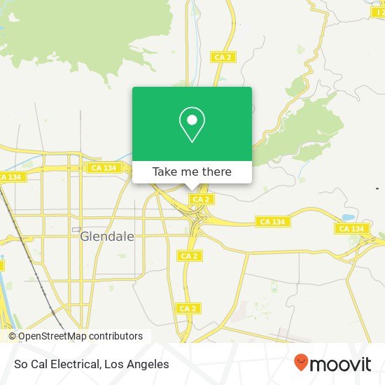 So Cal Electrical map