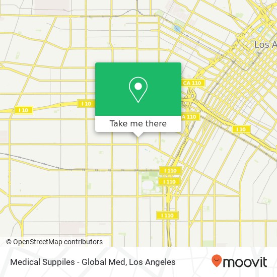 Medical Suppiles - Global Med map