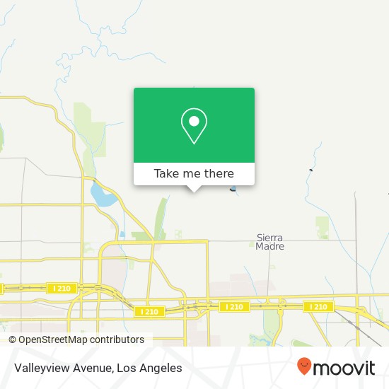 Mapa de Valleyview Avenue