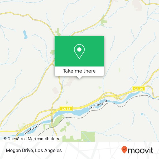 Mapa de Megan Drive