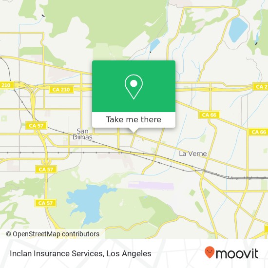 Inclan Insurance Services map