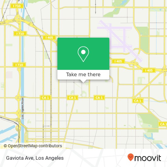 Gaviota Ave map