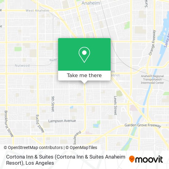 Cortona Inn & Suites (Cortona Inn & Suites Anaheim Resort) map