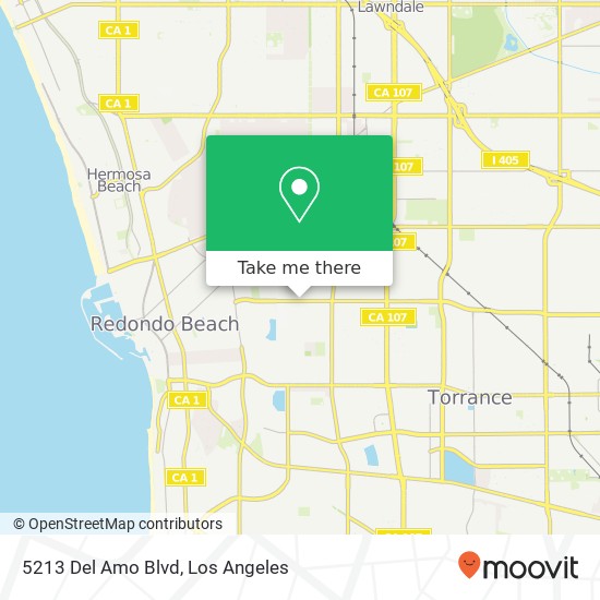 5213 Del Amo Blvd map