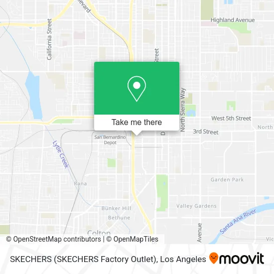 Mapa de SKECHERS (SKECHERS Factory Outlet)
