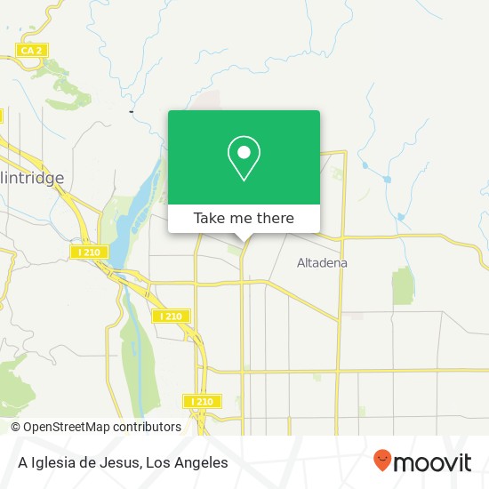 A Iglesia de Jesus map