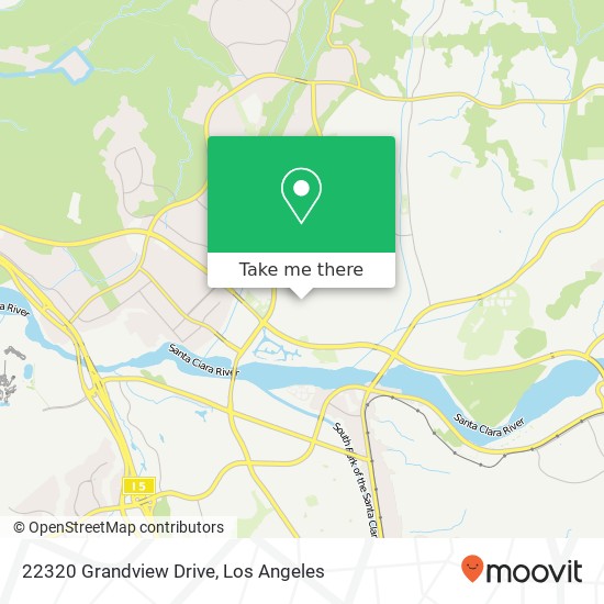 22320 Grandview Drive map