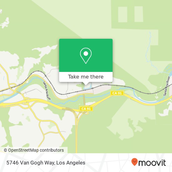 5746 Van Gogh Way map
