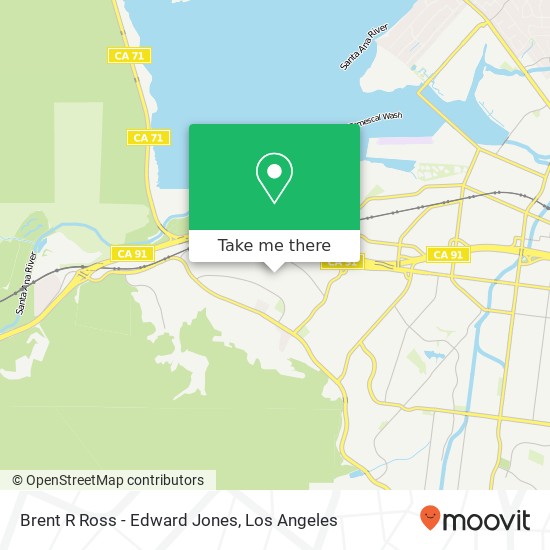 Brent R Ross - Edward Jones map