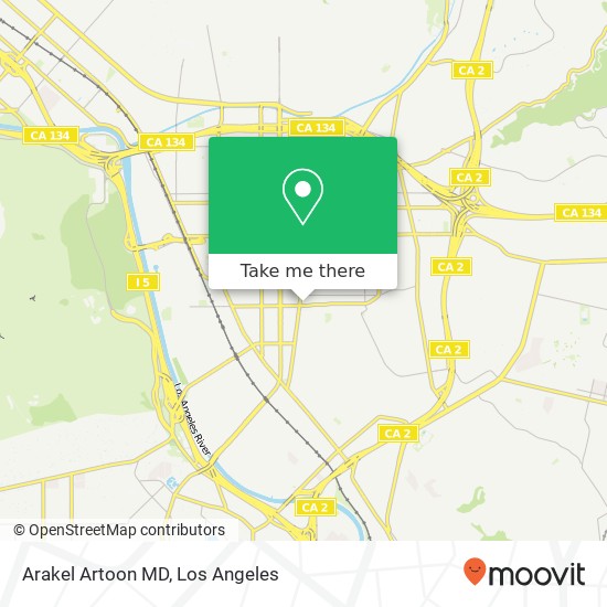 Arakel Artoon MD map