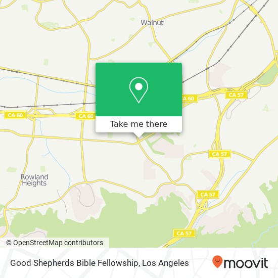 Good Shepherds Bible Fellowship map