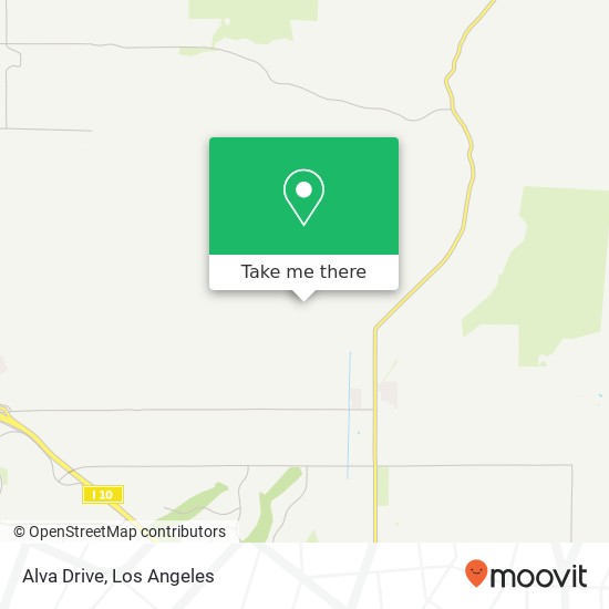 Alva Drive map
