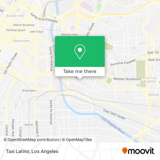 Mapa de Taxi Latino