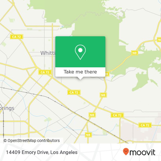 Mapa de 14409 Emory Drive