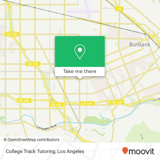 Mapa de College Track Tutoring