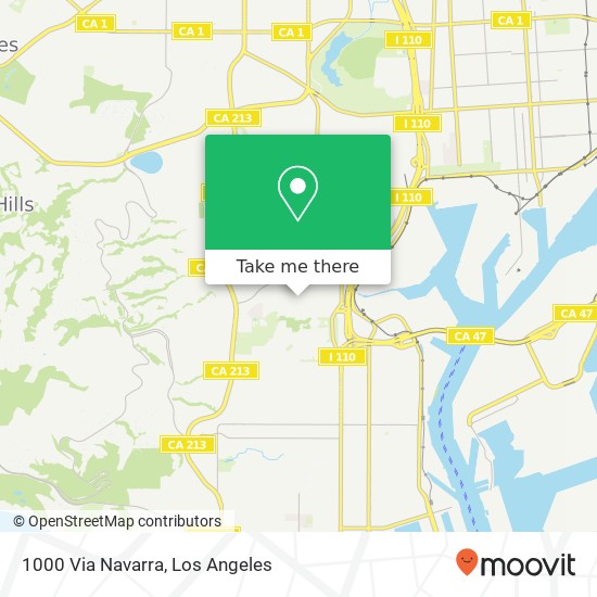 1000 Via Navarra map