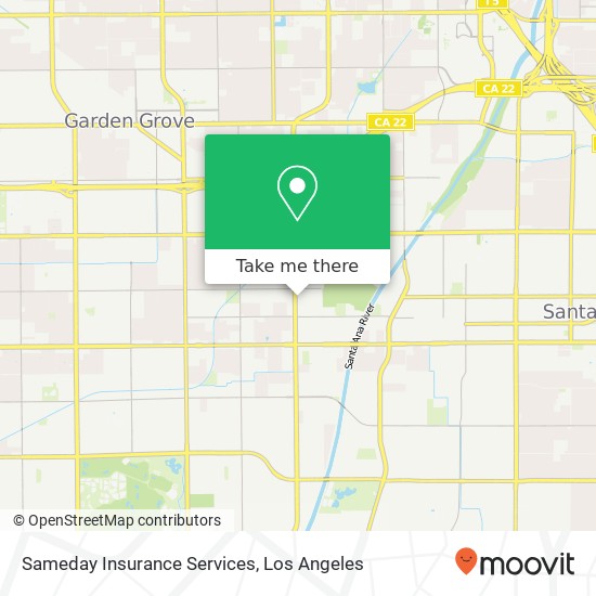 Sameday Insurance Services map