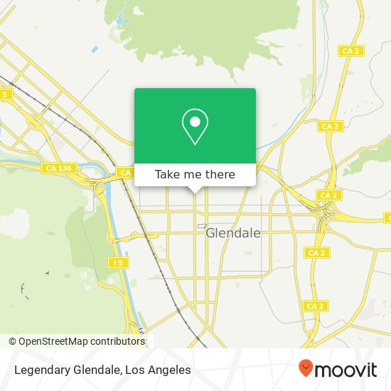 Legendary Glendale map