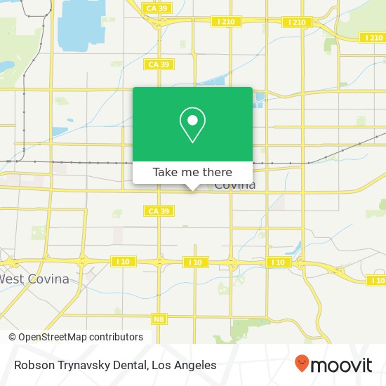 Mapa de Robson Trynavsky Dental