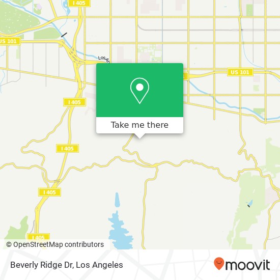 Beverly Ridge Dr map