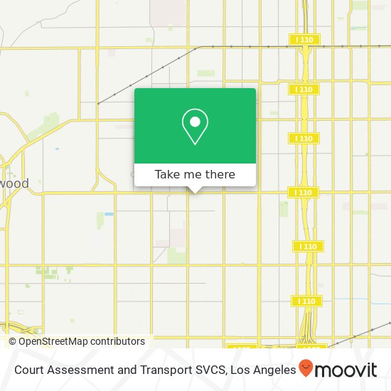 Court Assessment and Transport SVCS map