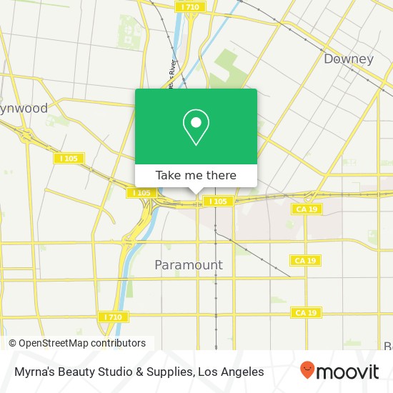 Myrna's Beauty Studio & Supplies map