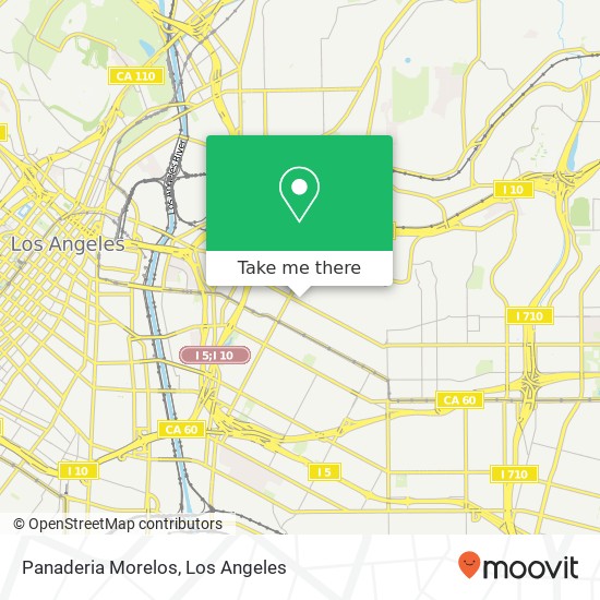 Panaderia Morelos map