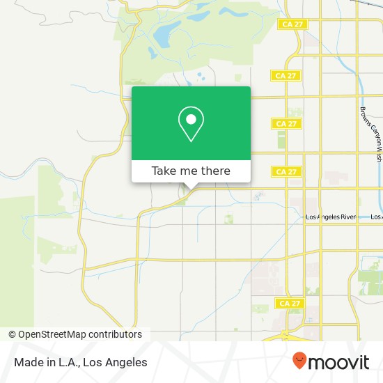 Made in L.A. map