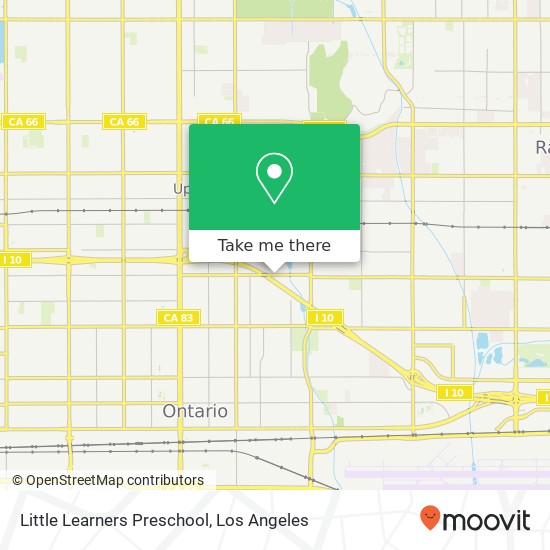 Mapa de Little Learners Preschool