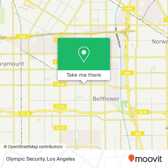 Olympic Security map