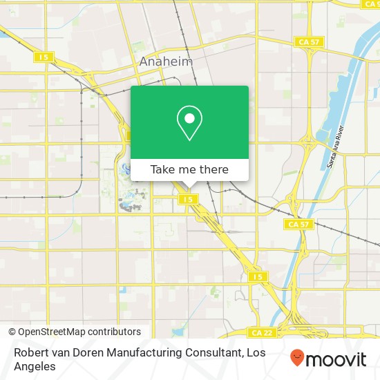Robert van Doren Manufacturing Consultant map