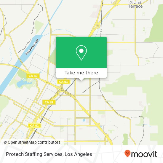 Mapa de Protech Staffing Services
