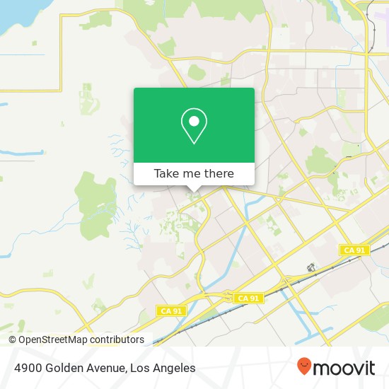 4900 Golden Avenue map