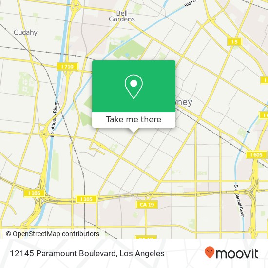 12145 Paramount Boulevard map